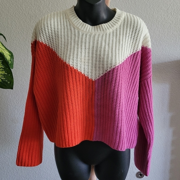 Sincerly Jules Sweaters - Sincerely Jules Color Block Sweater